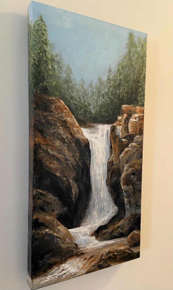 "Falling Waters" | Landscape | Acrylic Painting