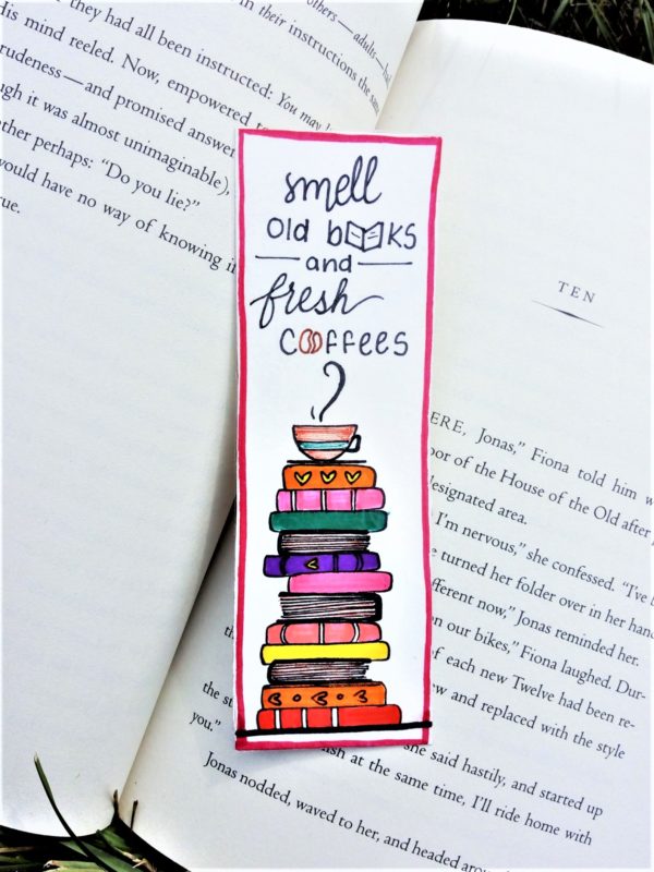 Book/Coffee bookmark