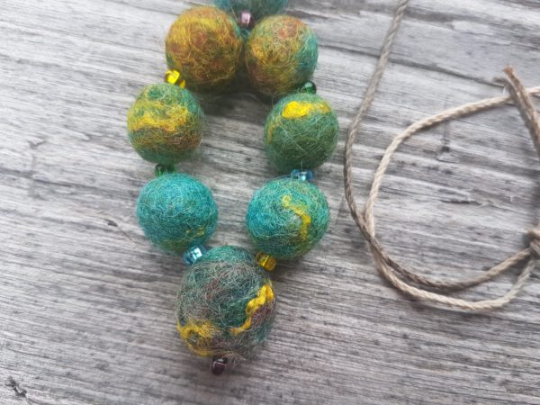 Felted necklace - Image 2