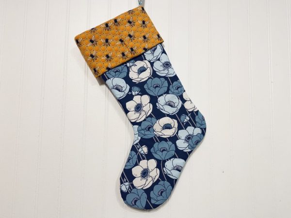 Colorful Bees Holiday Stocking - Image 3