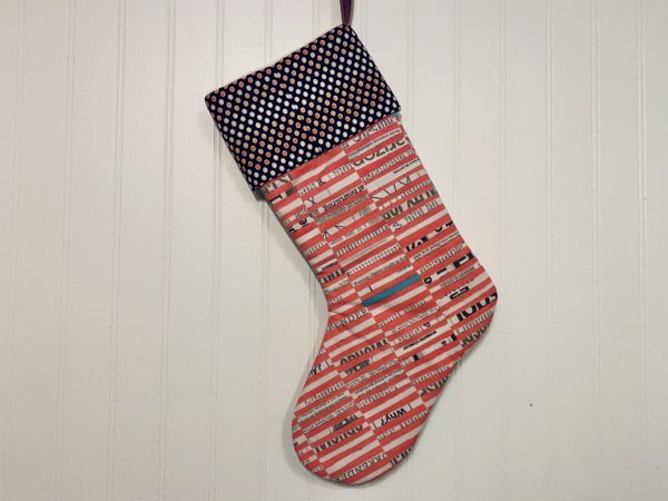 Beautiful Blooms Holiday Stocking - Image 3