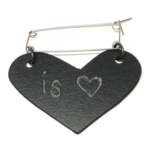 "love is love" Fibula Brooch